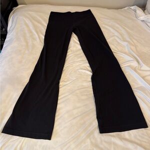 Vintage Lululemon Groove Pants Black Flare Leg Yoga Pants Size S/M see photos